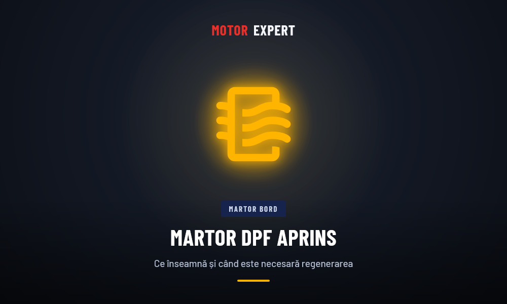 Martor DPF aprins