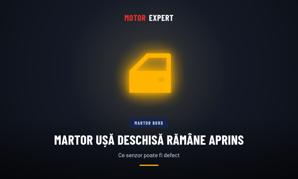 Martor ușă deschisă rămâne aprins