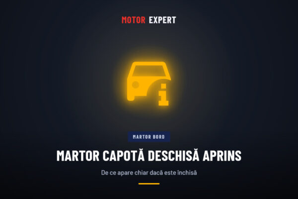 Martor capotă deschisă aprins
